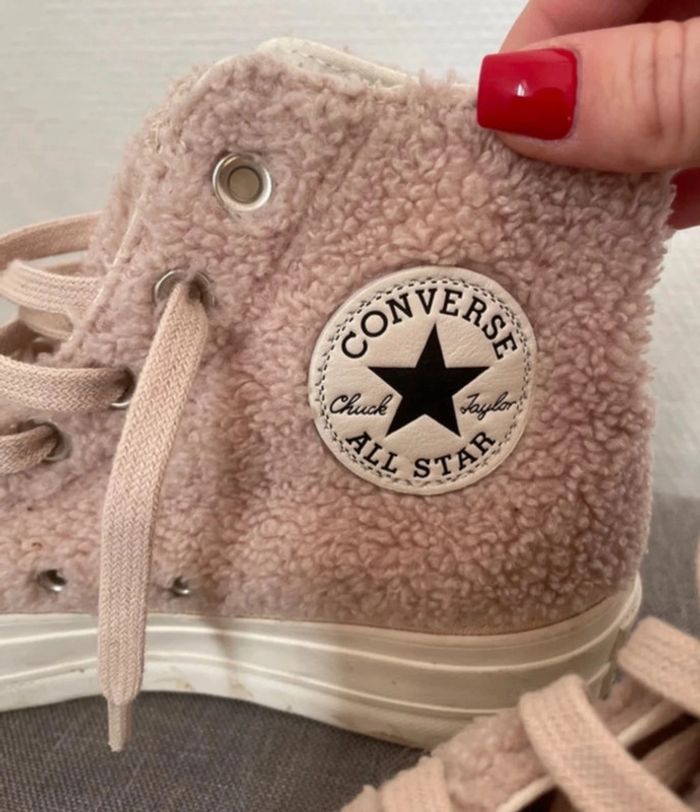 Chaussure baskets converse - taille 37,5 - photo numéro 3