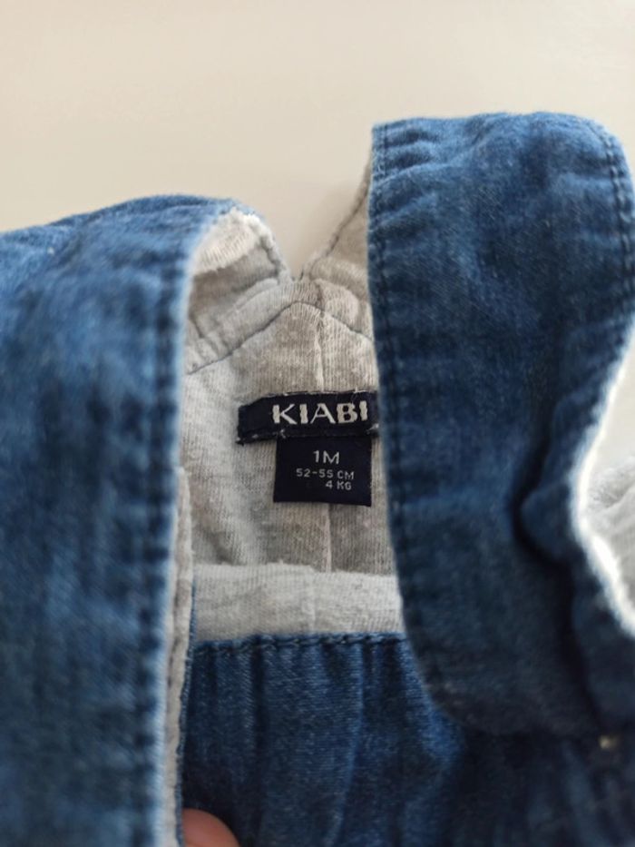 Salopette en jeans souple - photo numéro 2