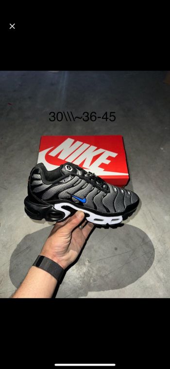 Nike tn noir gris bleu 43