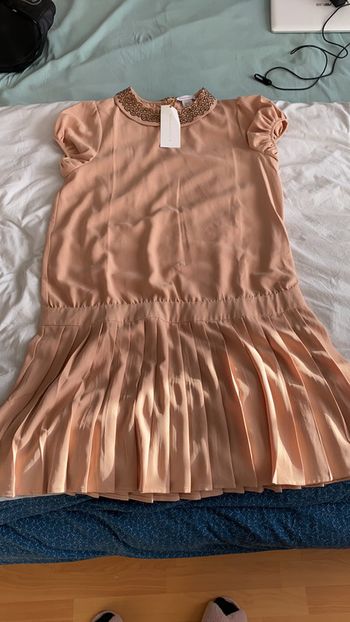 Robe rose nude neuve mademoiselle R