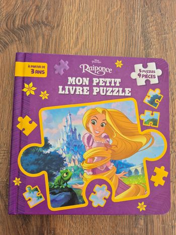 Livre puzzle - Raiponce