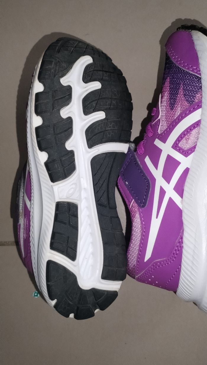 Baskets asics fille taille 28 - photo numéro 5