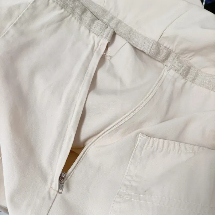 Jupe longue beige à cordon taille M estimée - Cimarron Folk Art A377 - photo numéro 13