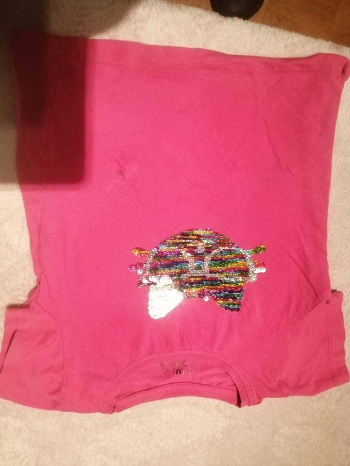 Lot 4 t-shirt fille manches courtes - photo numéro 4