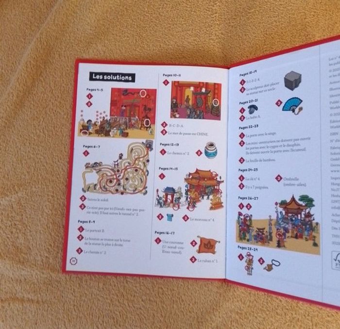 Hachette jeunesse la cite interdite - Escape book - photo numéro 3