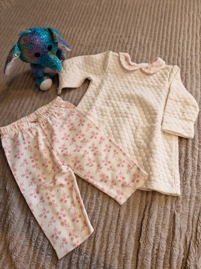 Ensemble robe et legging Esprit 6 mois chaud