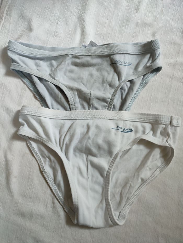 Lot de 2 slip 12 ans