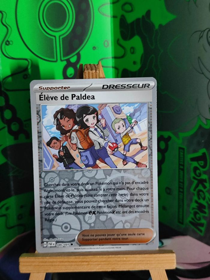 élève de paldea reverse 86/91 destinées de Paldea