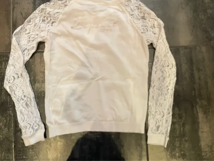 Pull manche dentelle - photo numéro 4