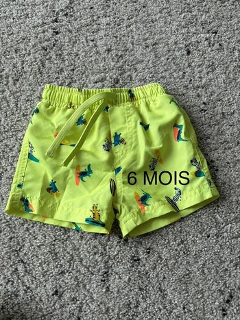 Maillot de bain garçon 6 mois