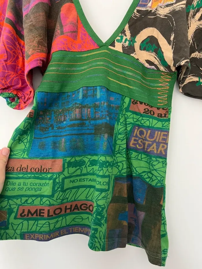 Haut manches bouffantes femme Desigual - photo numéro 2