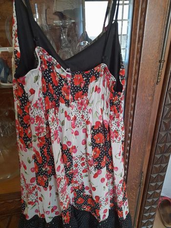 Robe multicolore