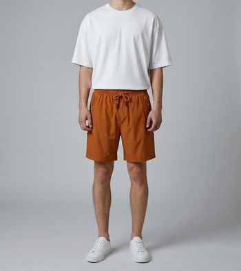 Short homme léger marron LXNMGO taille S neuf