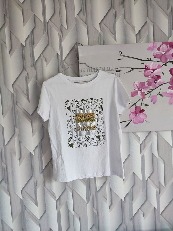 T-shirt bluoltre neuf taille L/XL - photo numéro 3