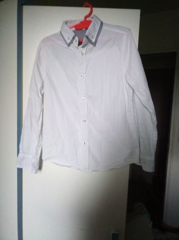 Chemise blanche manche longue