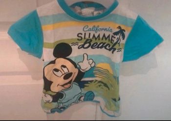 T shirt garçon disney mickey 12 mois