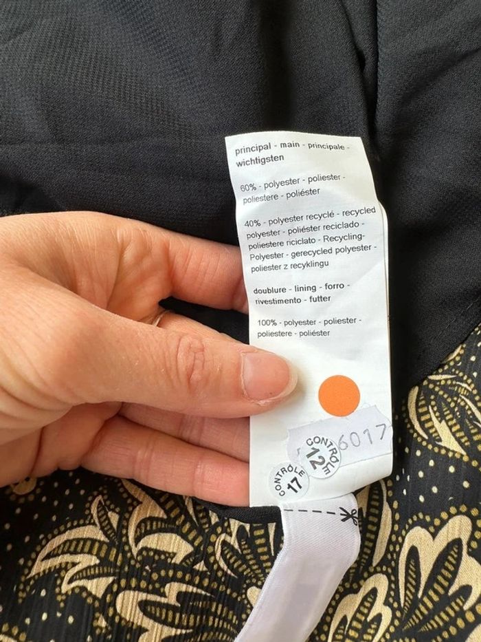 Robe midi à motifs fleuris colorés taille 36 - neuve Promod - photo numéro 11