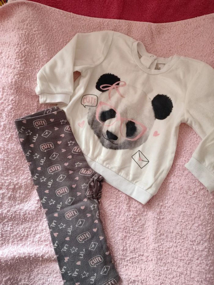 Lot 2 pyjamas fille. - photo numéro 2