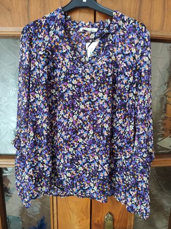 Blouse fleurie