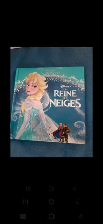 Livre La reine des neiges