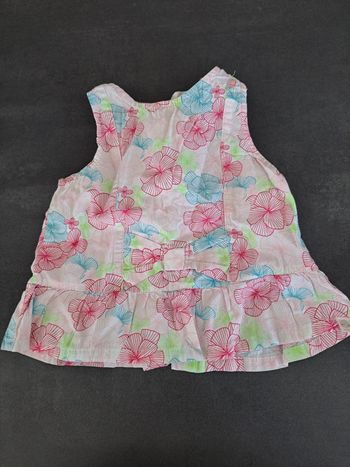 blouse fleurs sergent major 18 mois