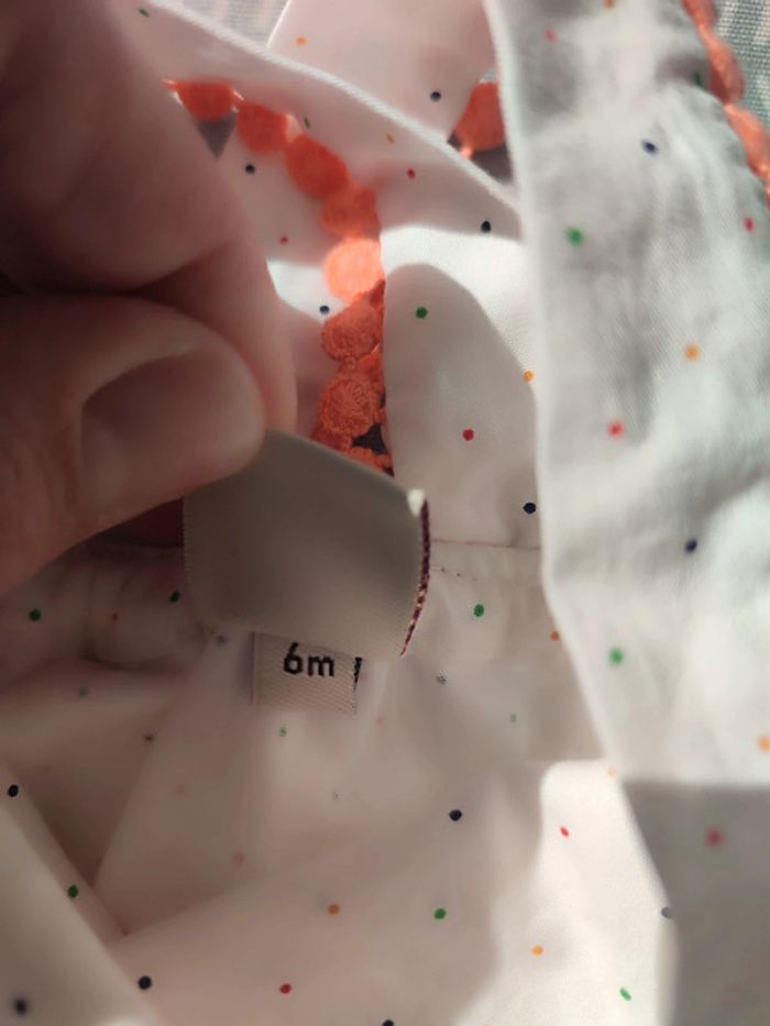 barboteuse pour bébé fille – Taille 6 mois Marque : Manille - photo numéro 7