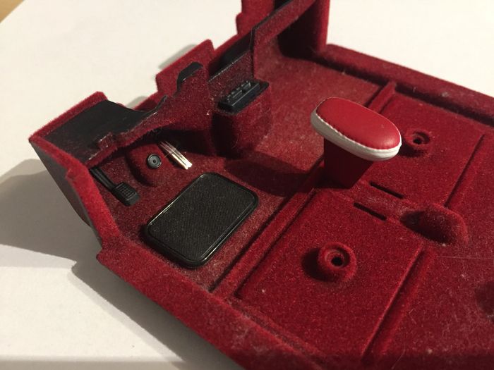 Châssis intérieur pièce détachée miniature 1/18 Citroën DS 23 Pallas Norev #A51 - photo numéro 3