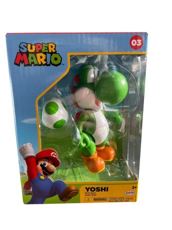 Figurine Super Mario Yoshi articulé 12 cm Jakks Pacific neuf