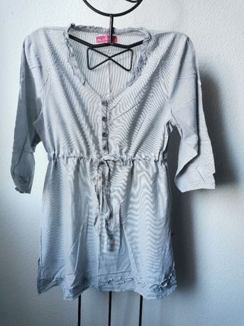 Chemise/Tunique bleu/blc