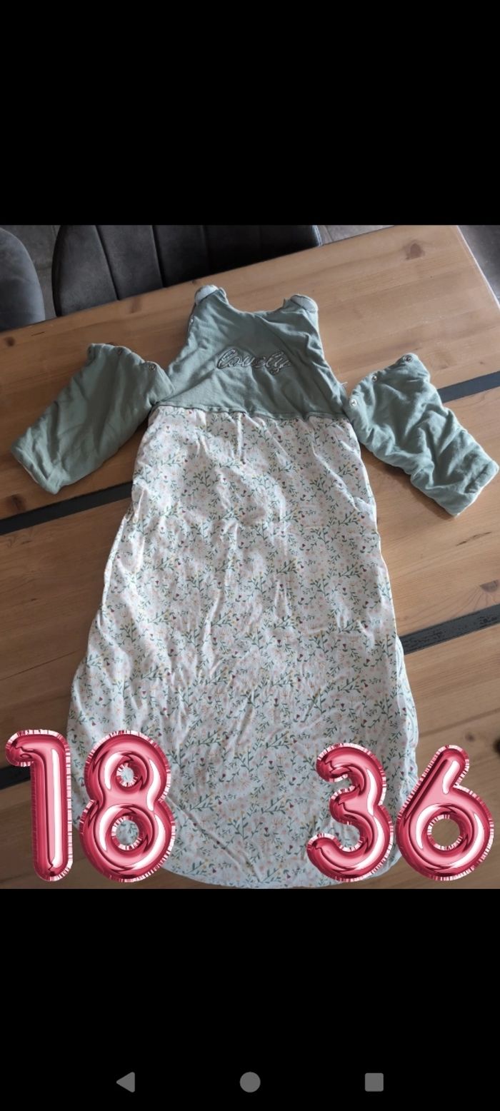 Gigoteuse fille 18-36 mois