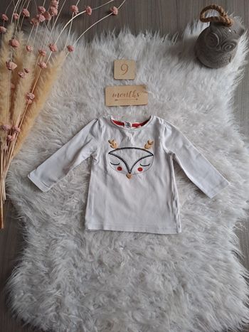 Tee-shirt ML de Noël 9mois