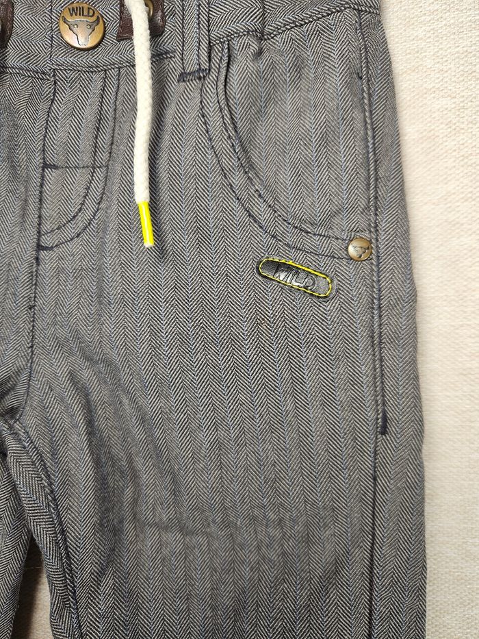 Pantalon coupe droite kiabi 18 mois - photo numéro 2