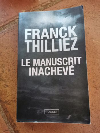 Franck Thilliez, le Manuscrit inachevé