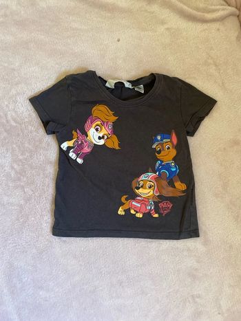 T-shirt pat patrouille H&M 92 cm 1 an 1/2 - 2 ans