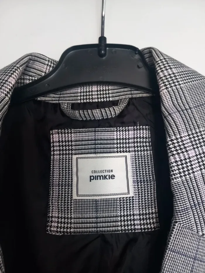 Blazer à carreaux Pimkie - photo numéro 4