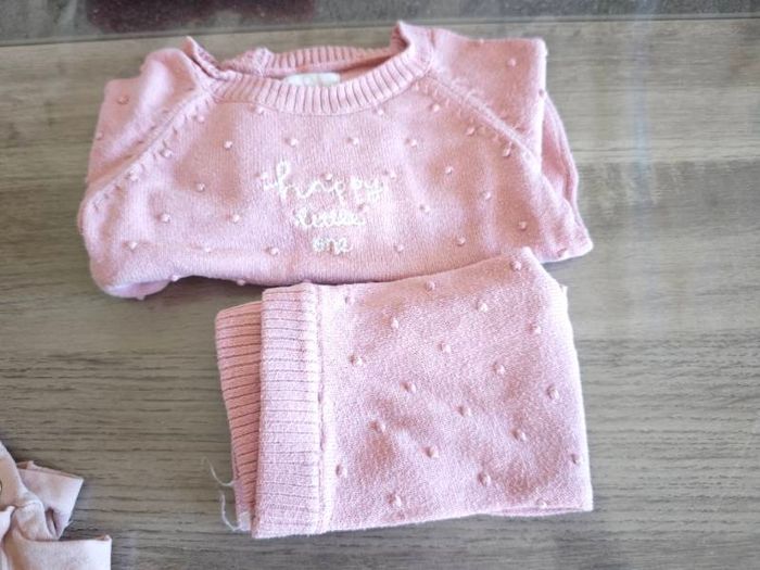 Lot vetements fille 1 moi - photo numéro 6