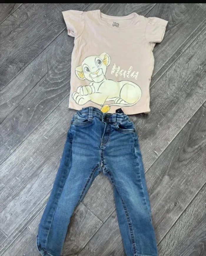 Ensemble fille 24 mois disney