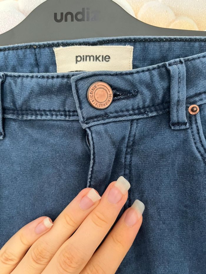 Jean slim élastique, bleu , Pimkie, 32 - photo numéro 4