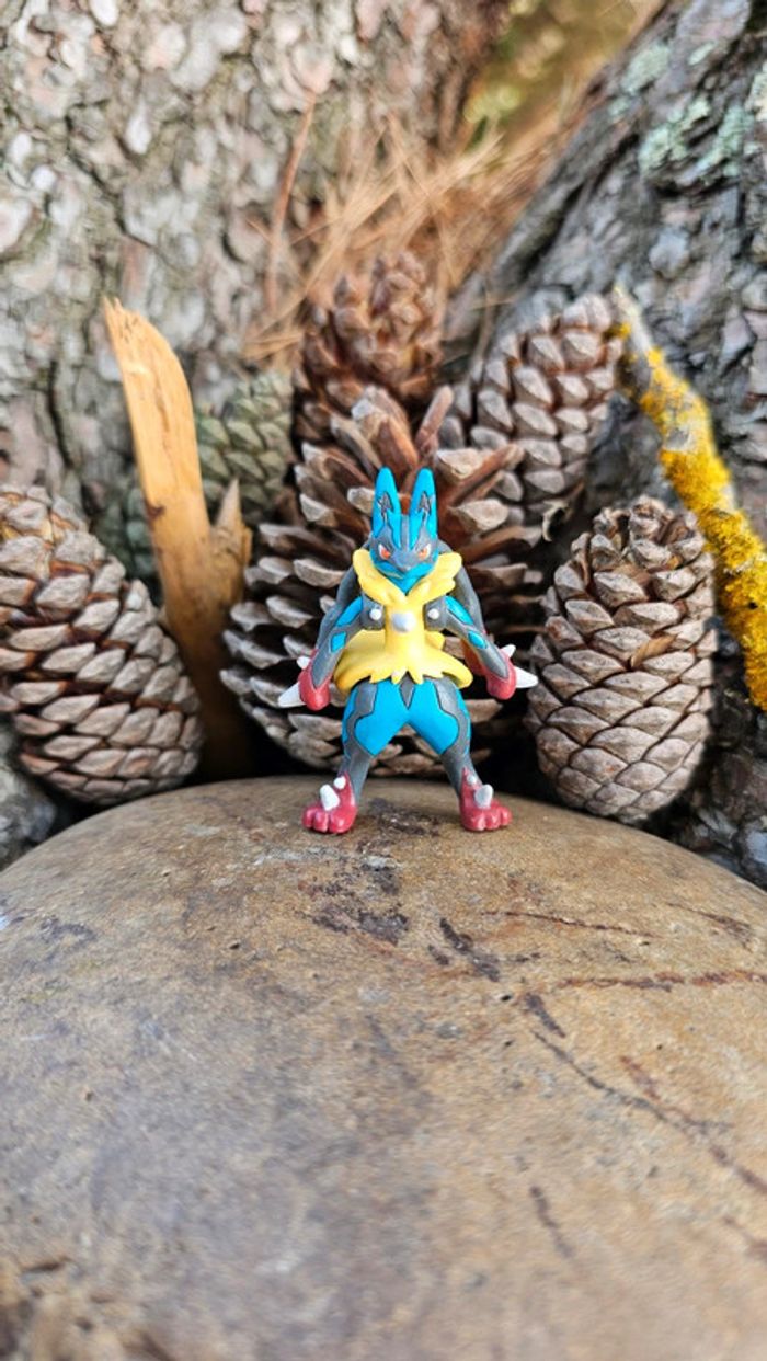 Super figurine Pokemon Nintendo tomy mega-lucario - photo numéro 3