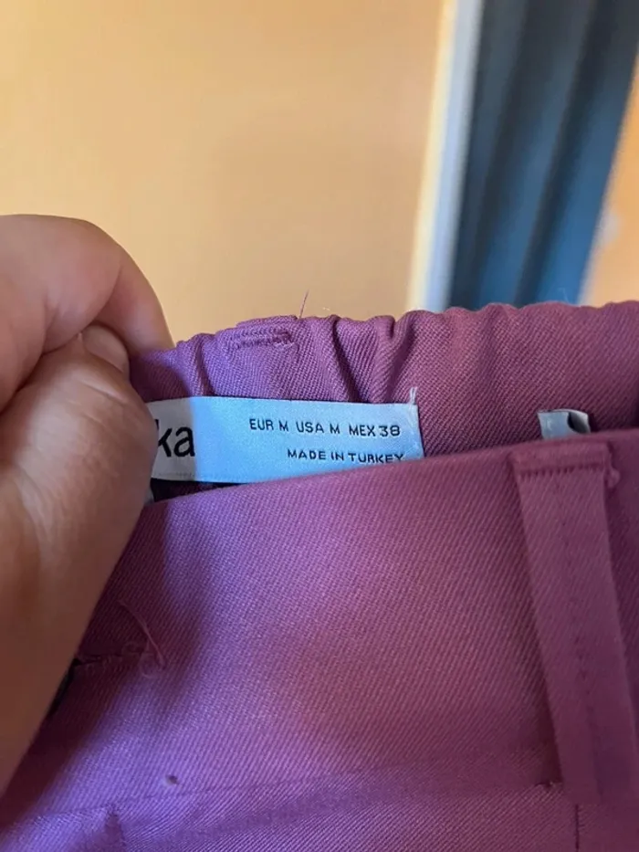 Pantalon a pince pants large Bershka TM - photo numéro 3