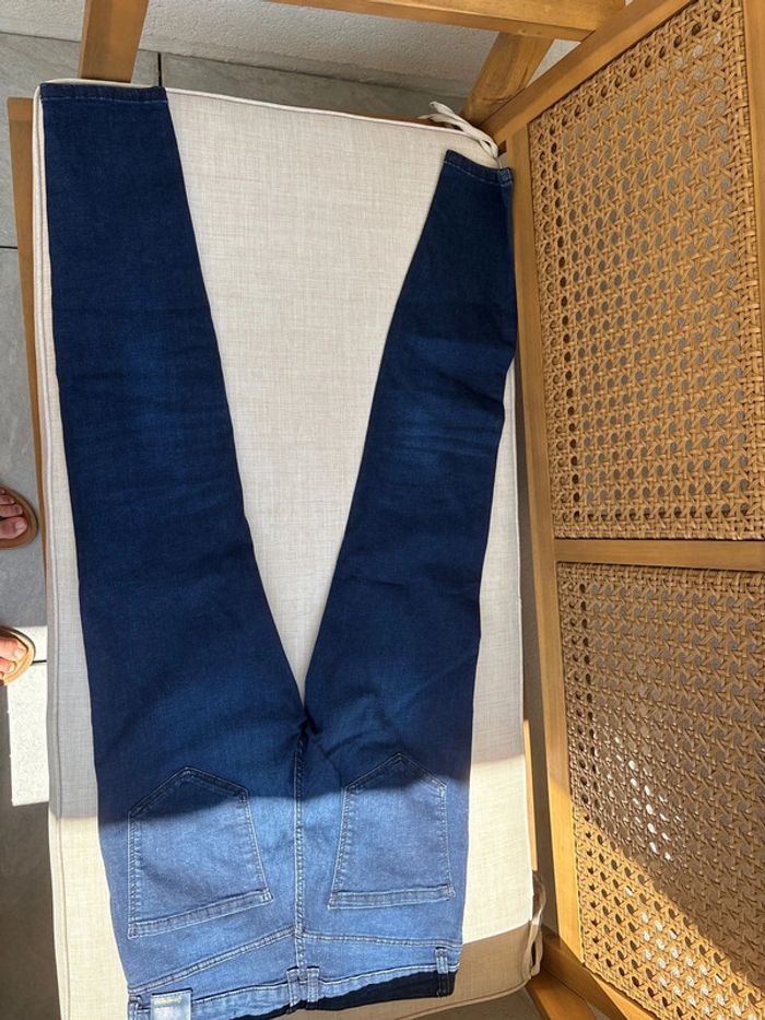 Jean bleu skinny stradivarius taille 38 - photo numéro 9