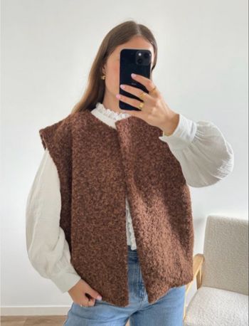 Gilet cardigan tendance