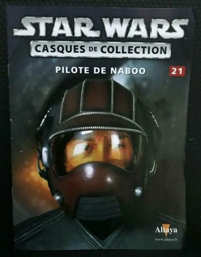 Casque de collection Star Wars n°21 "Pilote de Naboo" (Editions Altaya) - photo numéro 4