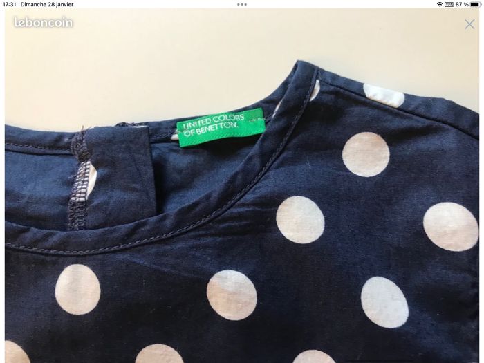 Lot de 2 robes manches courtes - Benetton - photo numéro 5