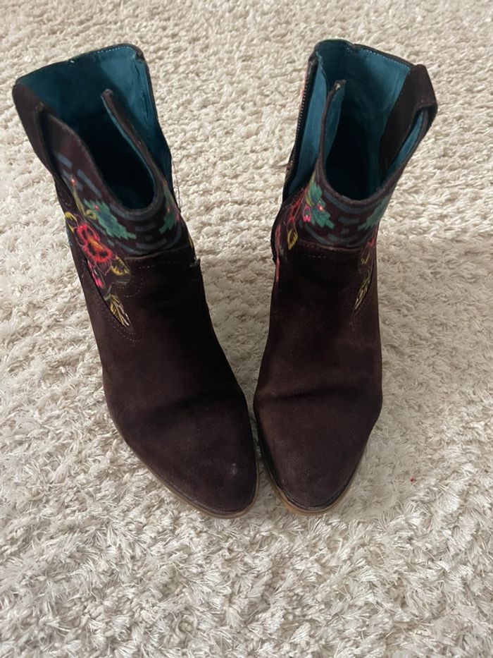 Bottines Santiag Taille 38 - photo numéro 2