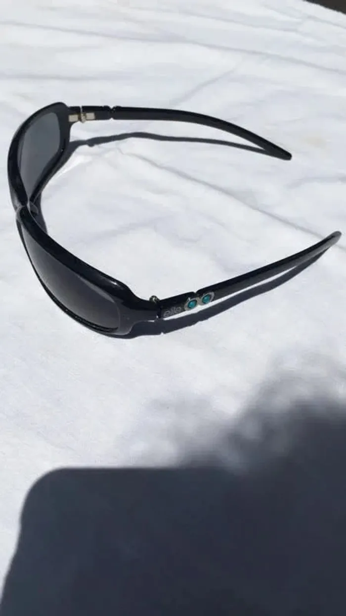 Lunettes de soleil Elite avec turquoises - photo numéro 4