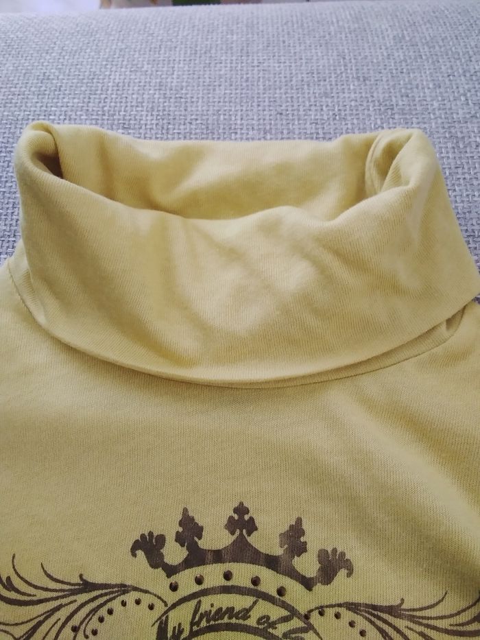 Tee shirt col roule - photo numéro 3