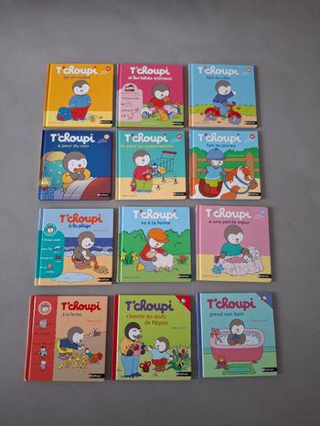 Lot de 12 livres Tchoupi