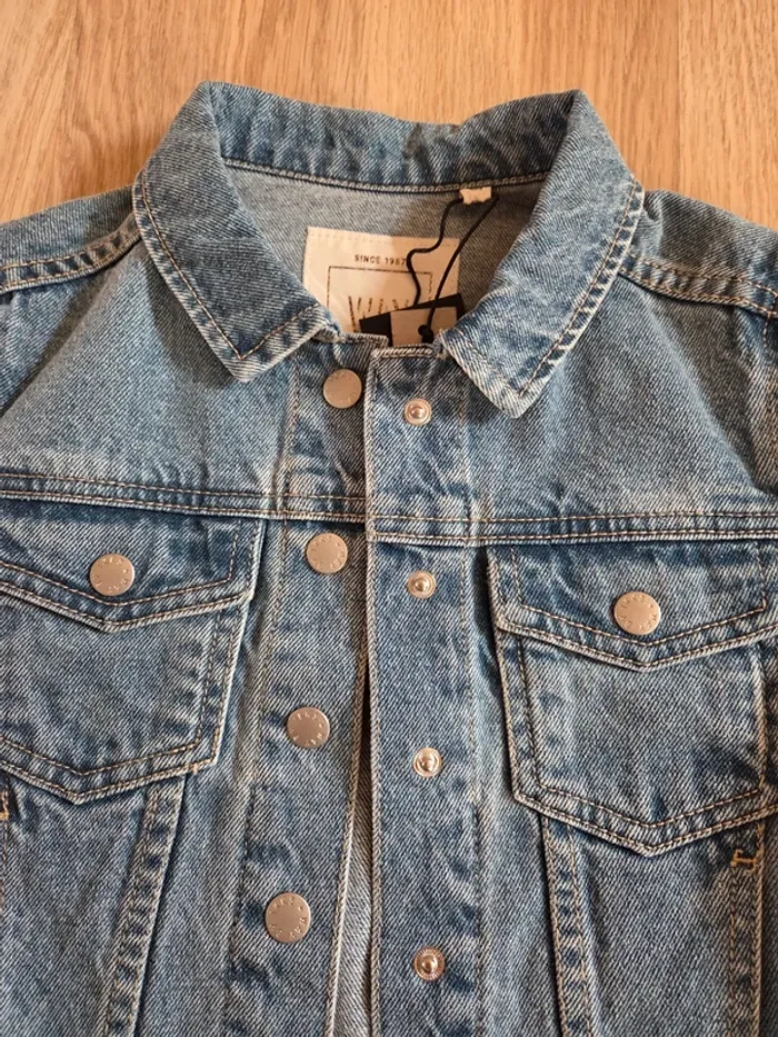 Veste en jeans neuve fille 10Y IKKS - photo numéro 4