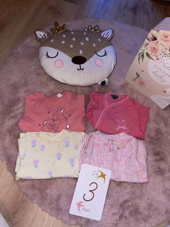 Lot de 4 pyjama léger 3 mois